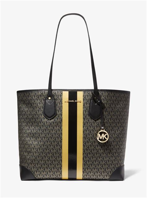 Michael Kors logo stripe